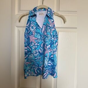 Lilly Pulitzer Luxletic Lakelyn Bra Polo